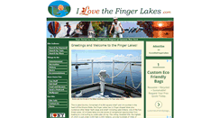 Desktop Screenshot of ilovethefingerlakes.com