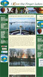 Mobile Screenshot of ilovethefingerlakes.com